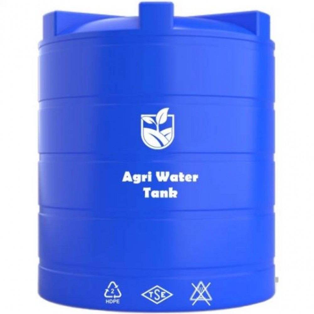 Dikey Tarımsal Su Deposu Mavi - 20.000 Lt
